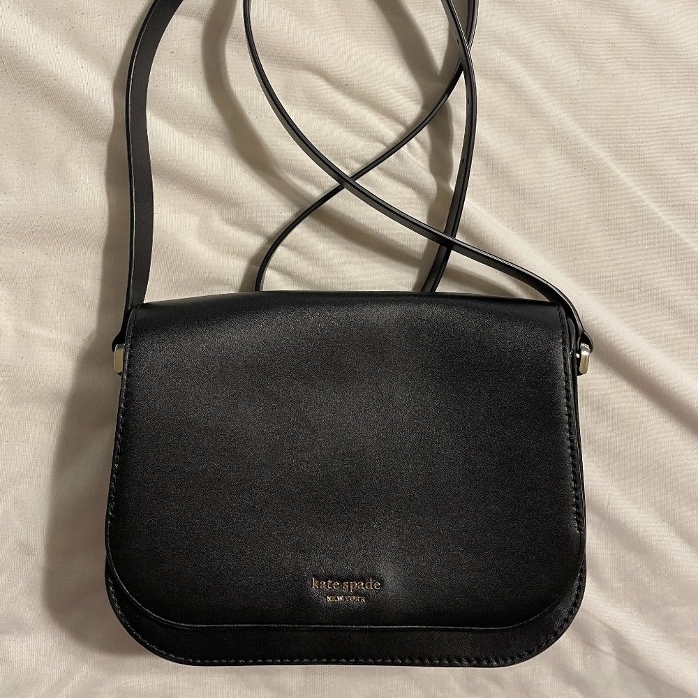 Kate Spade Black Leather Crossbody